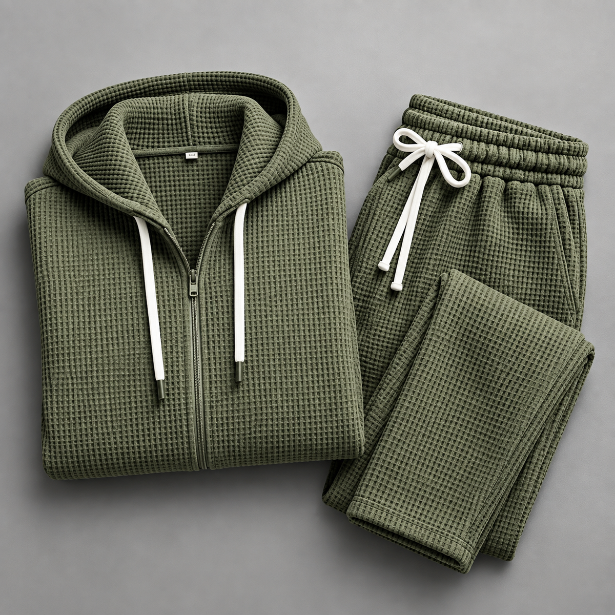 Jacob Waffle-Knit Set