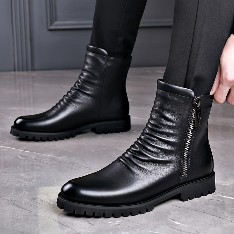 Carson | Stylish Side-Zip Ankle Boots