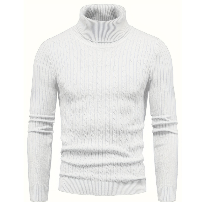 Men's Roll Neck | Slim Fit | Comfortable Knitted Jumpers for Men