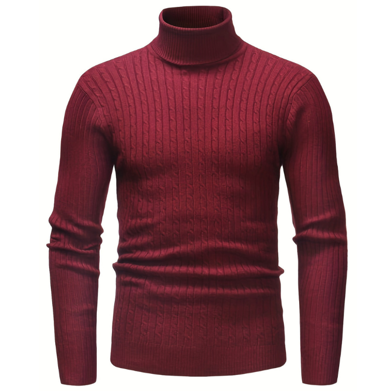 Men's Roll Neck | Slim Fit | Comfortable Knitted Jumpers for Men