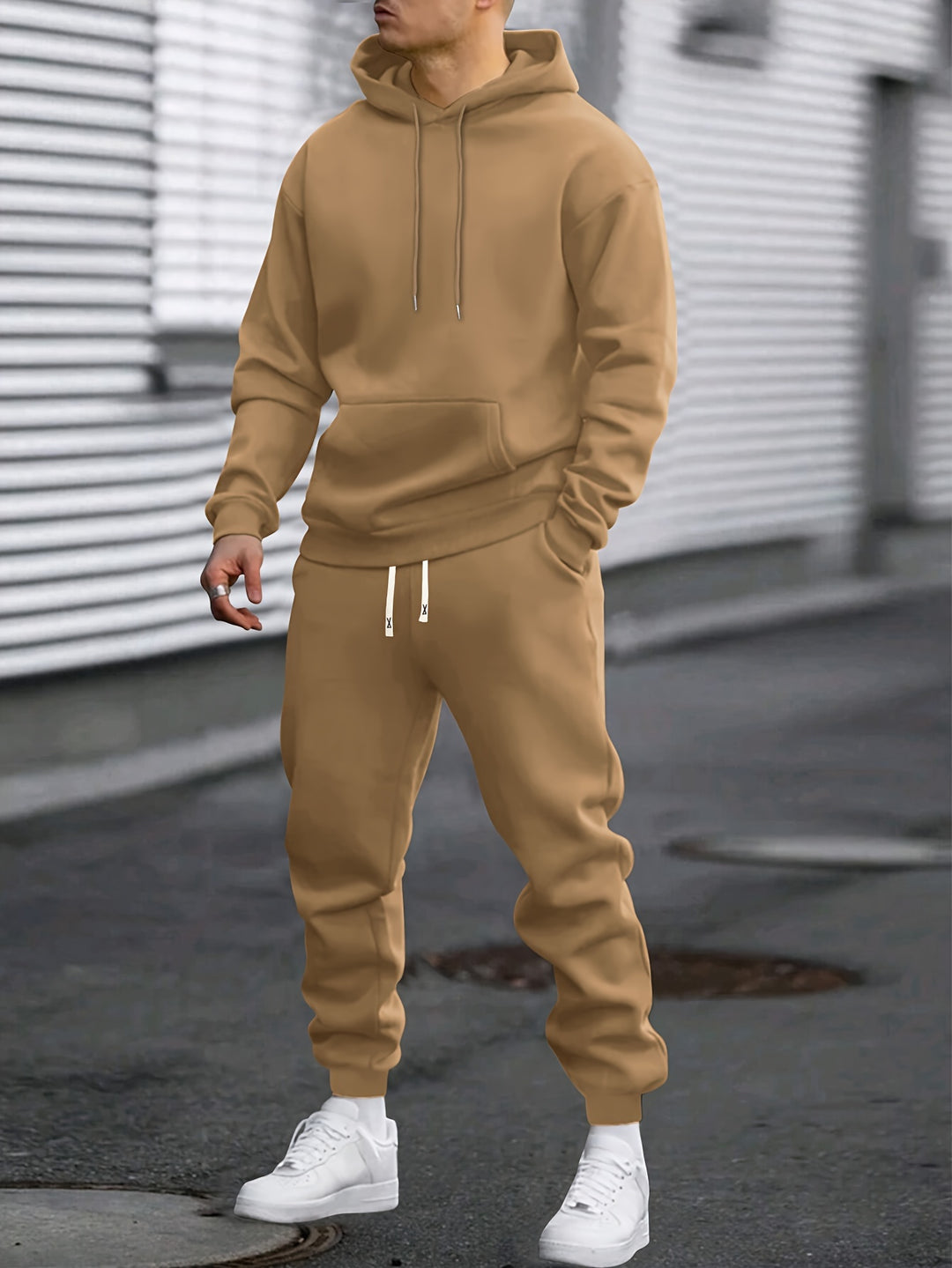 Men's Sports Set | Hoodie & Jogging Trousers | Comfortable & Breathable | Spring & Autumn