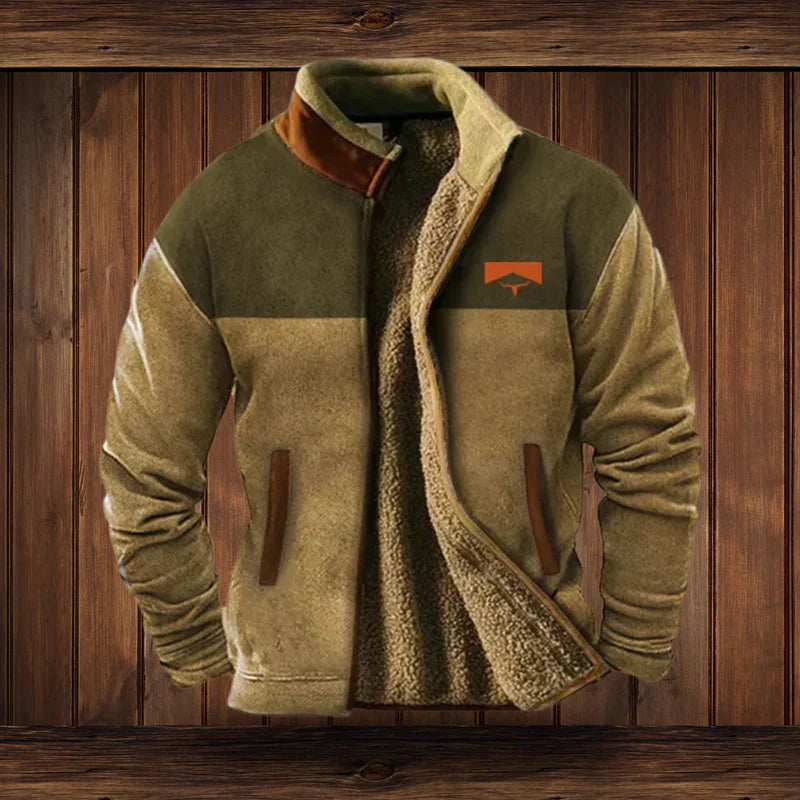 Men's Winter Jacket | Warm & Sustainable | Vintage Design | Outdoor Style