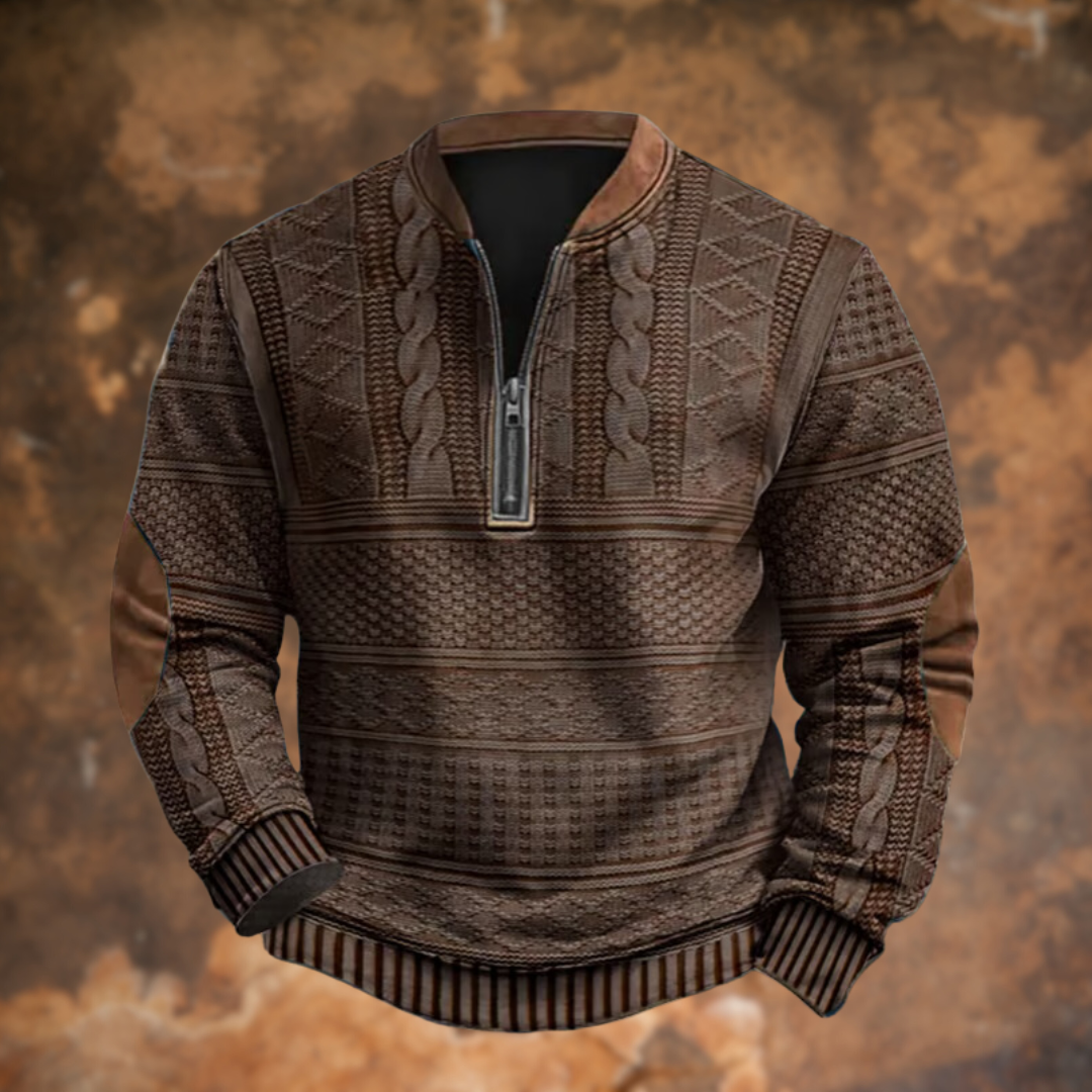 Knitted Jumper | Warm & Stylish | Timeless Elegance | Soft Cotton Blend for Winter