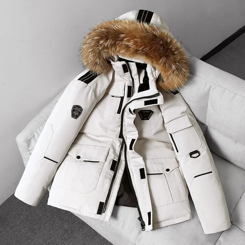 Men's Winter Coat | Hooded Jacket | Warm and Stylish