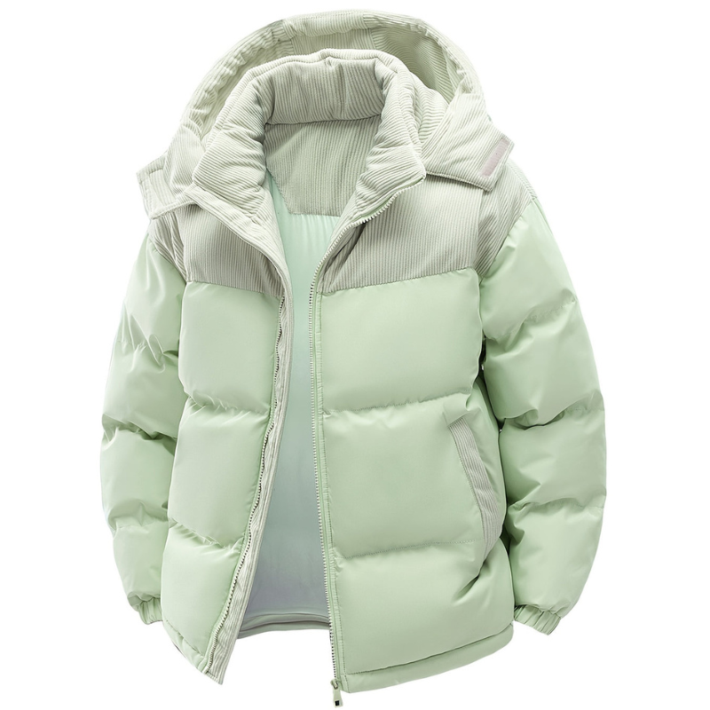 Men's Winter Jacket | Padded Jacket with Hood | Warm & Windproof