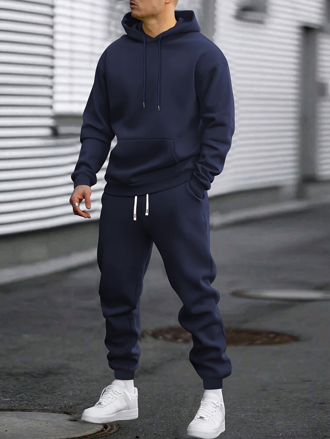 Men's Sports Set | Hoodie & Jogging Trousers | Comfortable & Breathable | Spring & Autumn