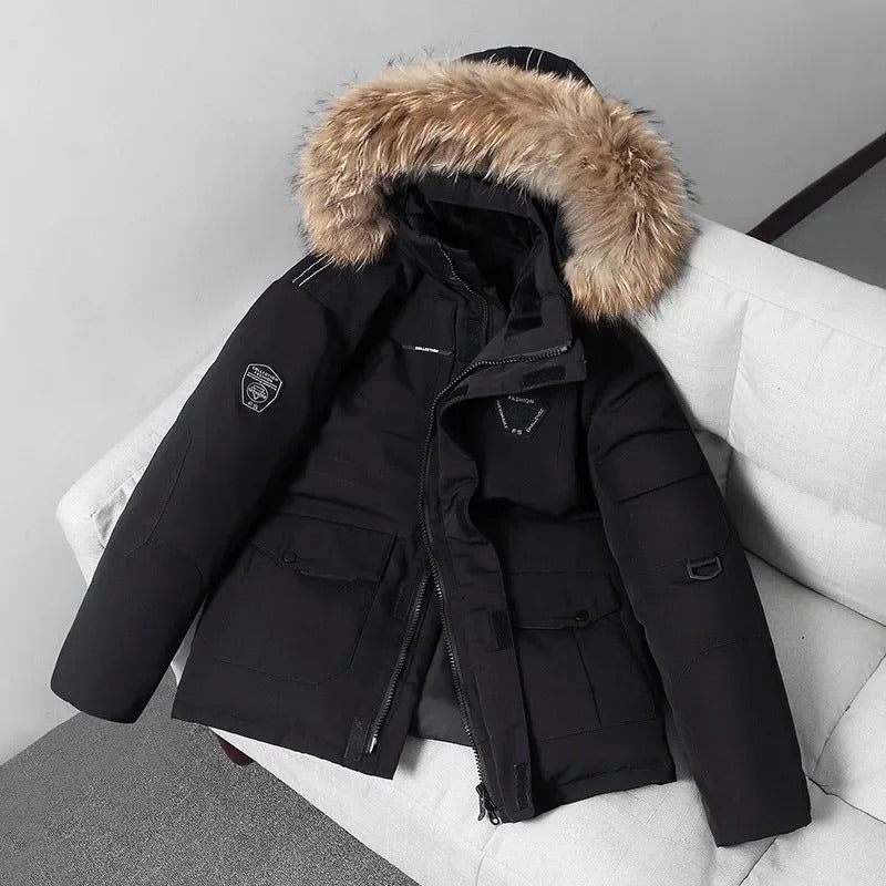Men's Winter Coat | Hooded Jacket | Warm and Stylish
