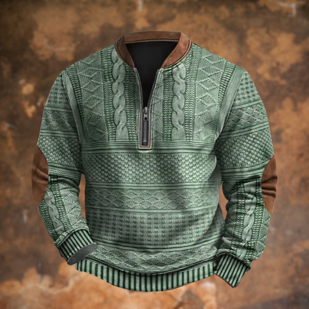 Knitted Jumper | Warm & Stylish | Timeless Elegance | Soft Cotton Blend for Winter