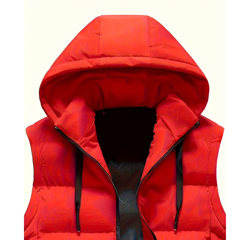Men's Bodywarmer | Winter Vest with Hood | Light & Warm Outdoor