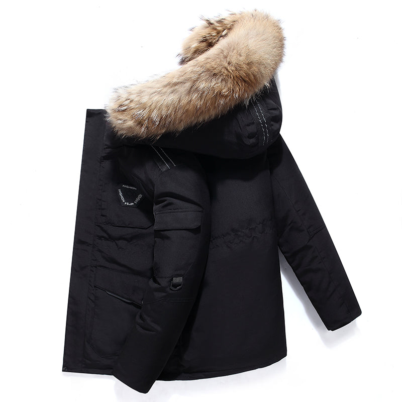Men's Winter Coat | Hooded Jacket | Warm and Stylish