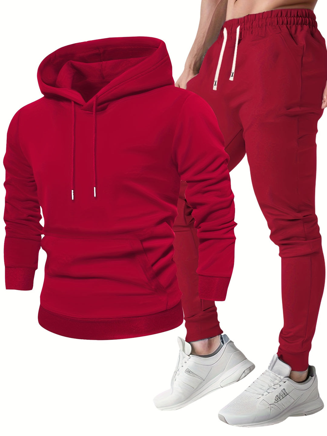 Men's Sports Set | Hoodie & Jogging Trousers | Comfortable & Breathable | Spring & Autumn