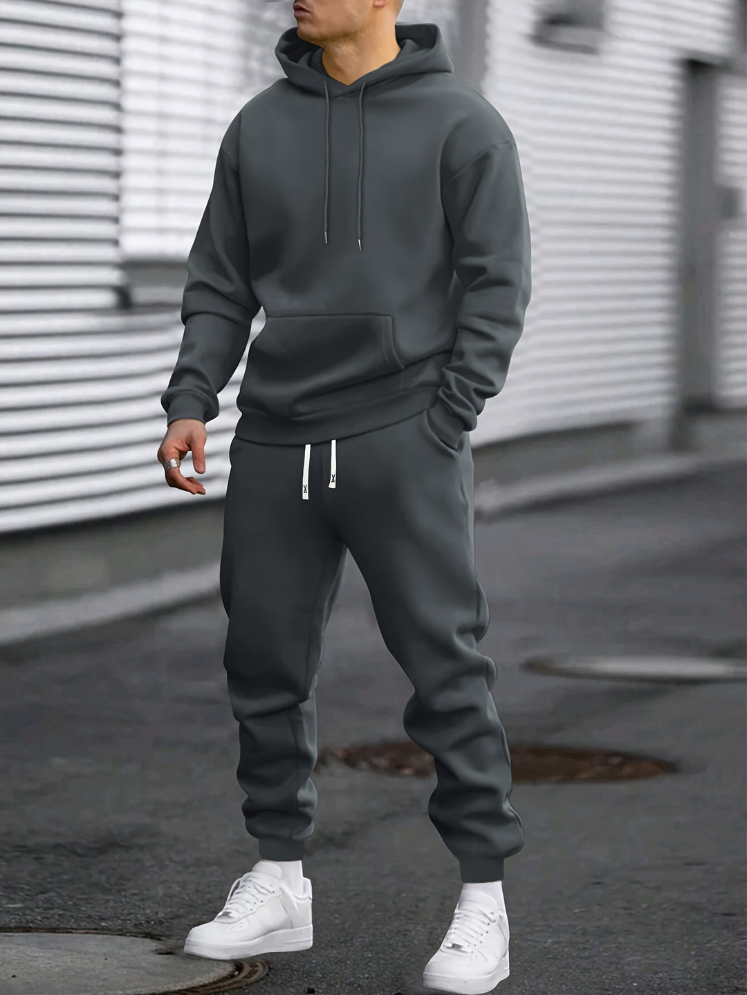 Men's Sports Set | Hoodie & Jogging Trousers | Comfortable & Breathable | Spring & Autumn