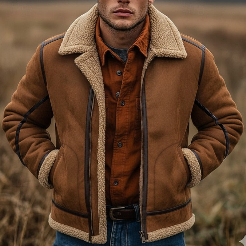 Holden | Utility Jacket with Sherpa Collar