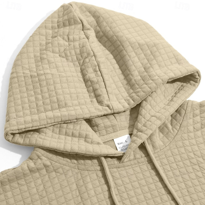 Merrick | Textured Hooded Sweatshirt