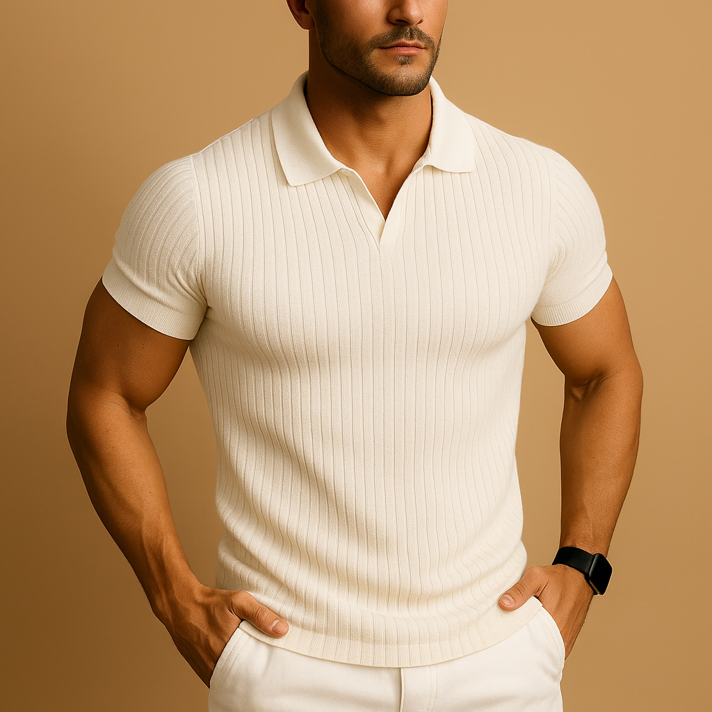 Mick – Men's Slim Fit Polo Shirt with Luxury Finish