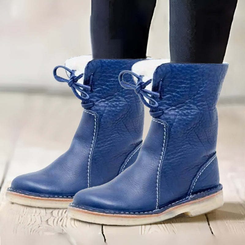 Women's Lined Lace-Up Boots