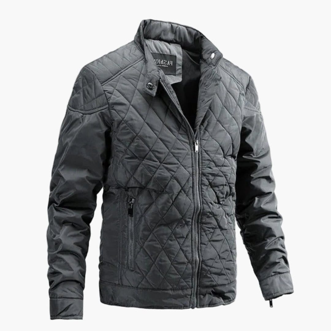 Men's Padded Zip-Up Jacket