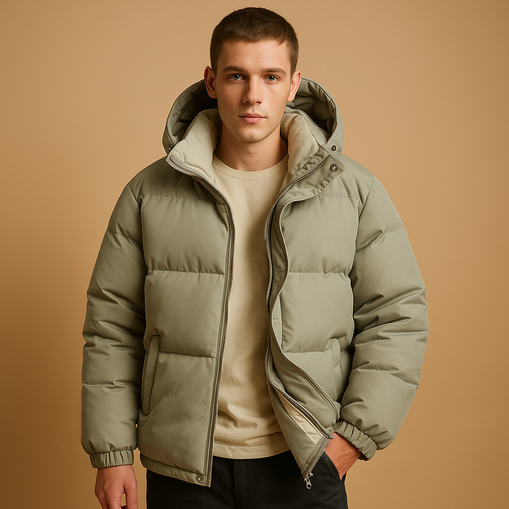 Men's Puffer Jacket | Light, Warm and Sporty