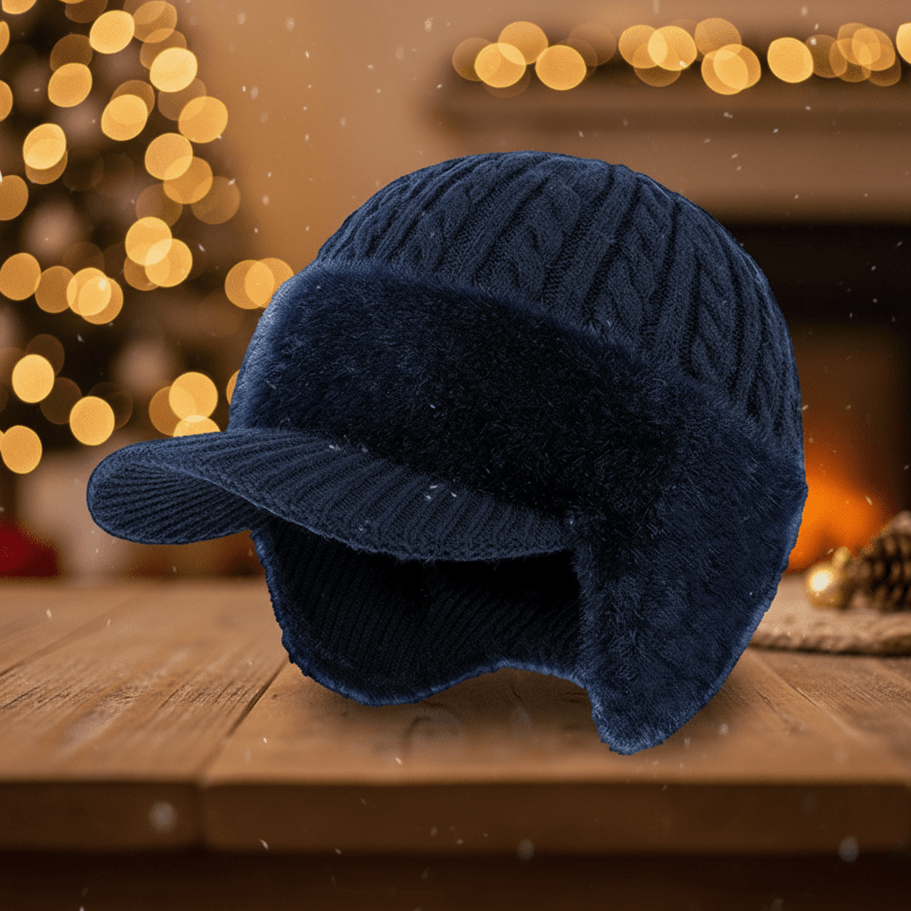 Super Cozy Winter Hat with Built-In Ear Flaps