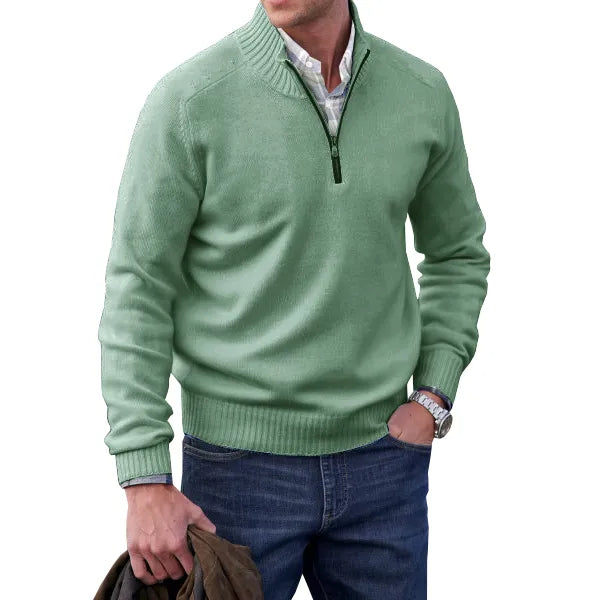 Men's Half-Zip Sweater | Luxurious, Comfortable and Effortlessly Stylish