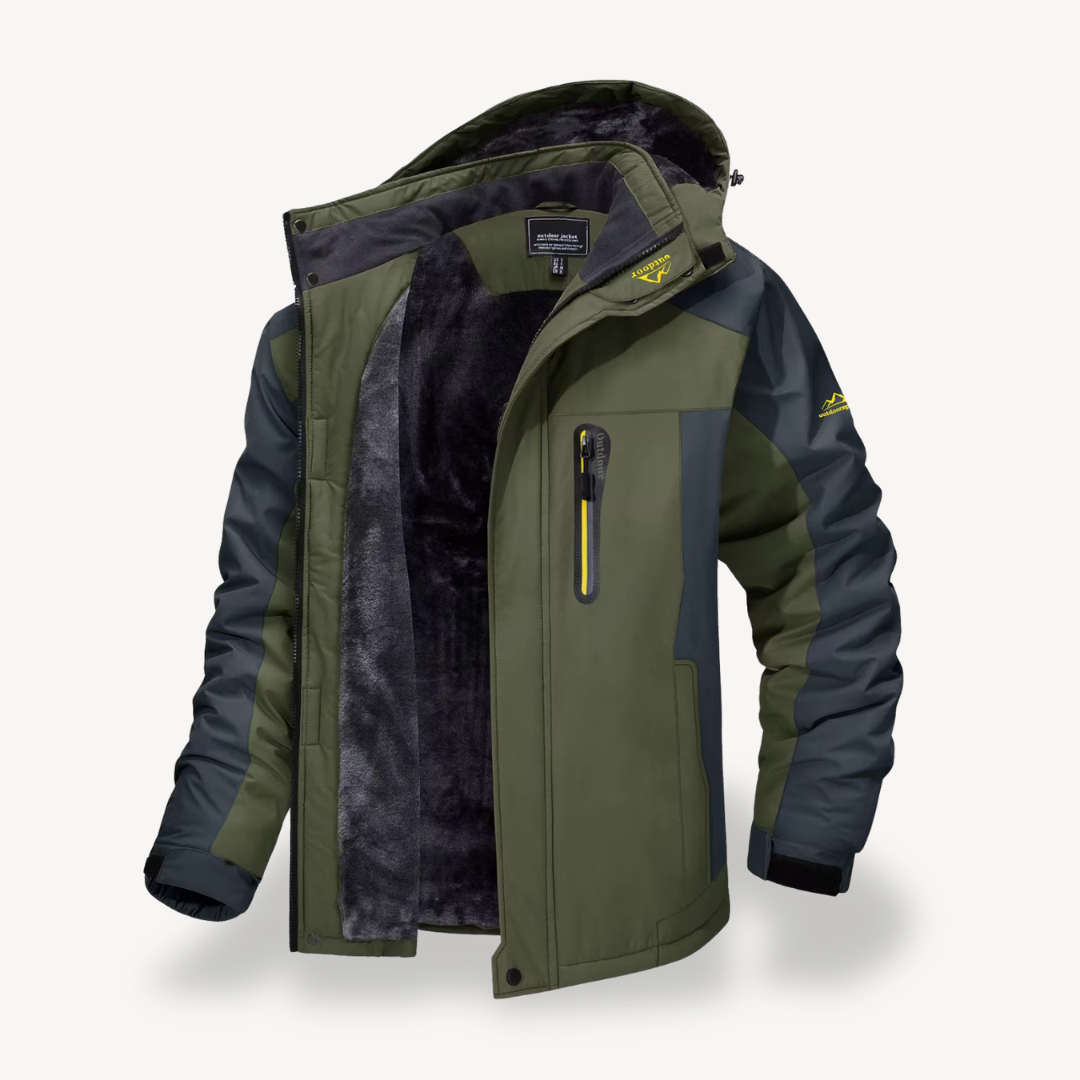 Todd Men's Fleece Jacket: Waterproof Outdoor Winter Wear