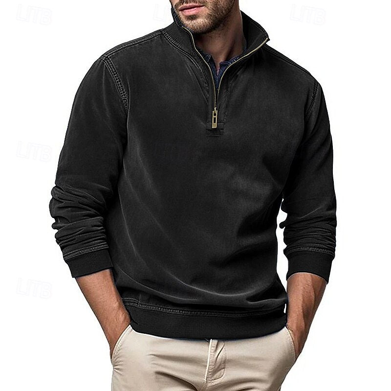 Holden | Elegant Quarter-Zip Pullover