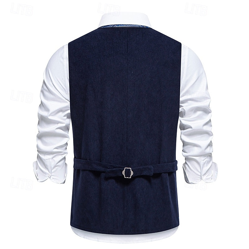Jonah | Floral Embroidery Waistcoat