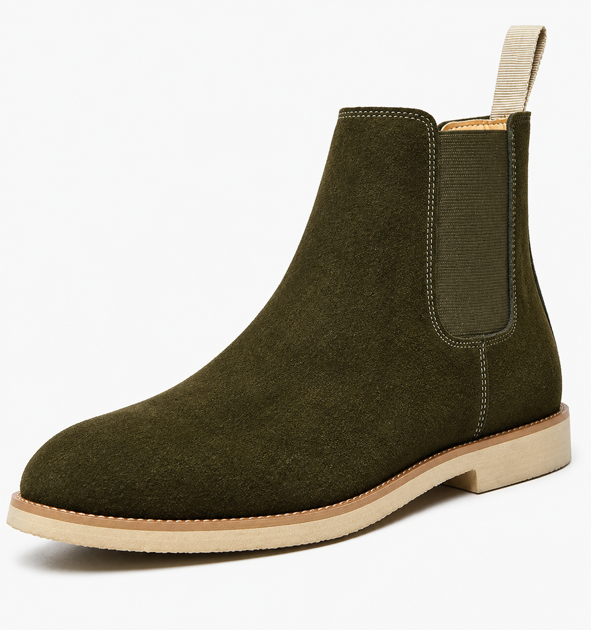 Men's Suede Chelsea Boots