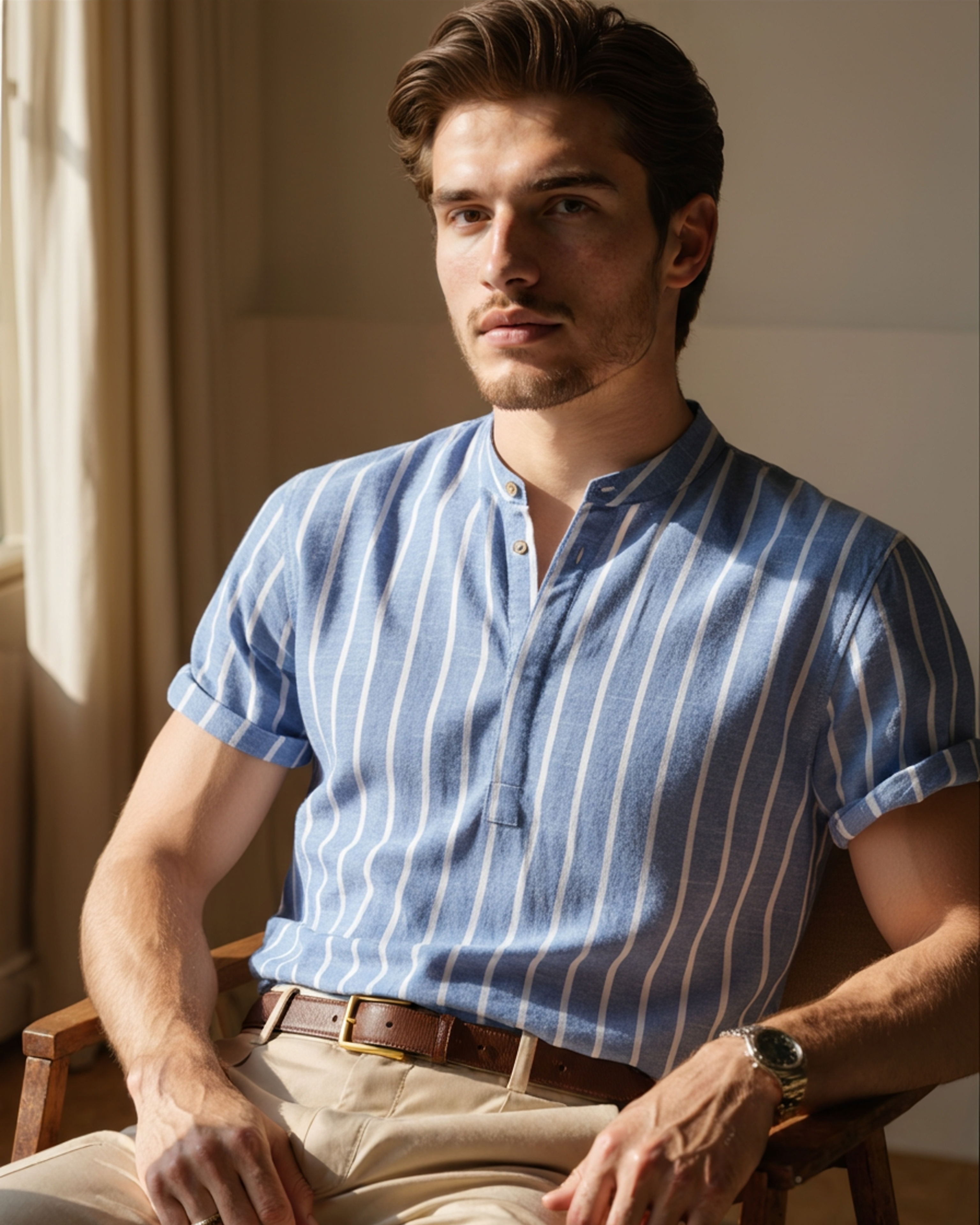 Heren Poloshirt Korte Mouw