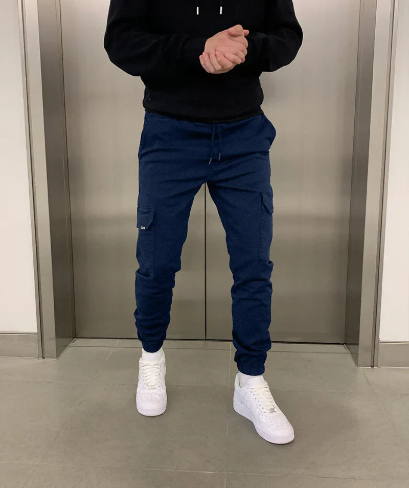 Men's Slim Fit Cargo Jogging Trousers
