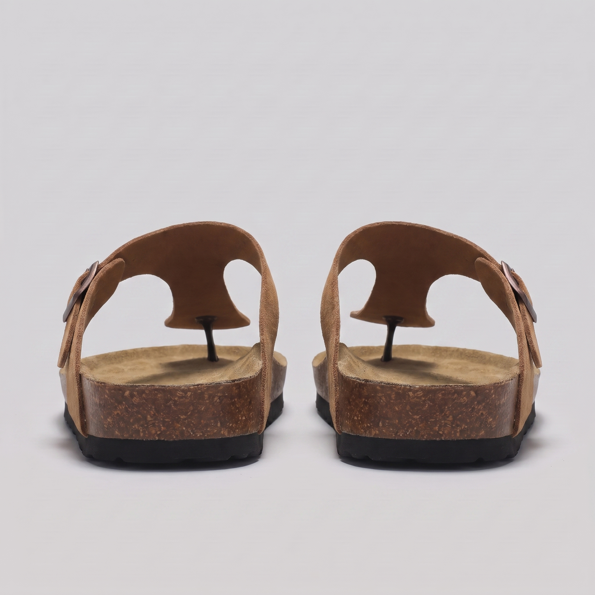 Men's Slippers with Buckle