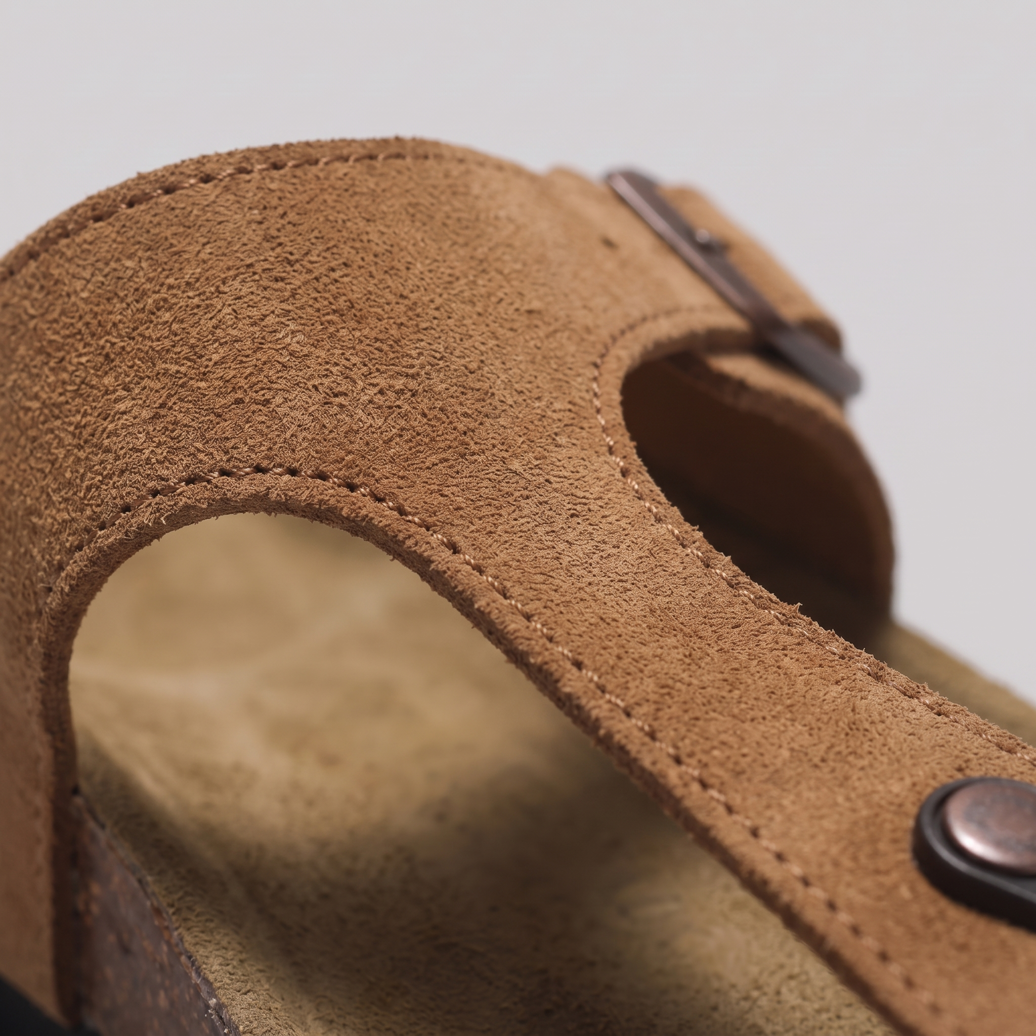 Men's Slippers with Buckle