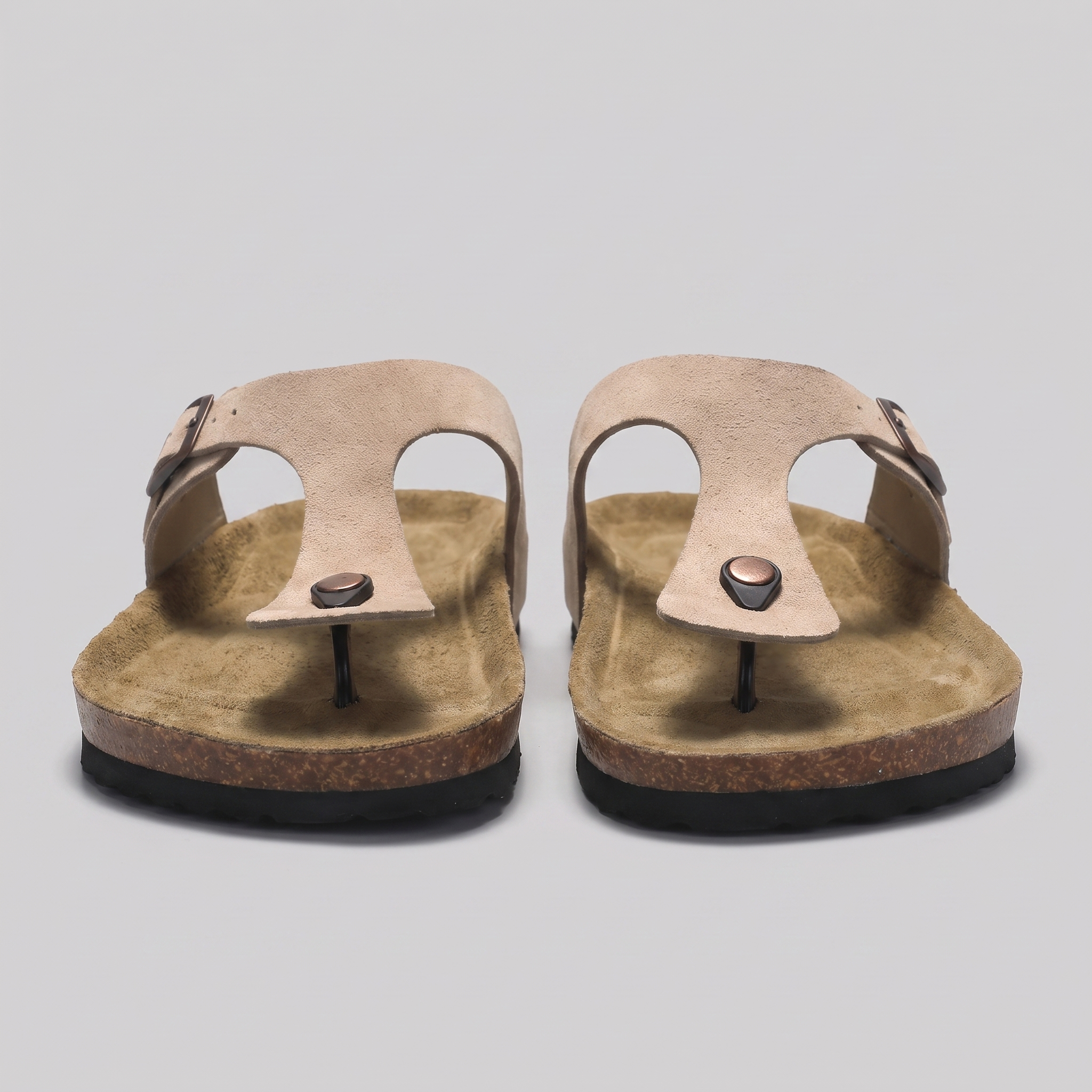 Men's Slippers with Buckle