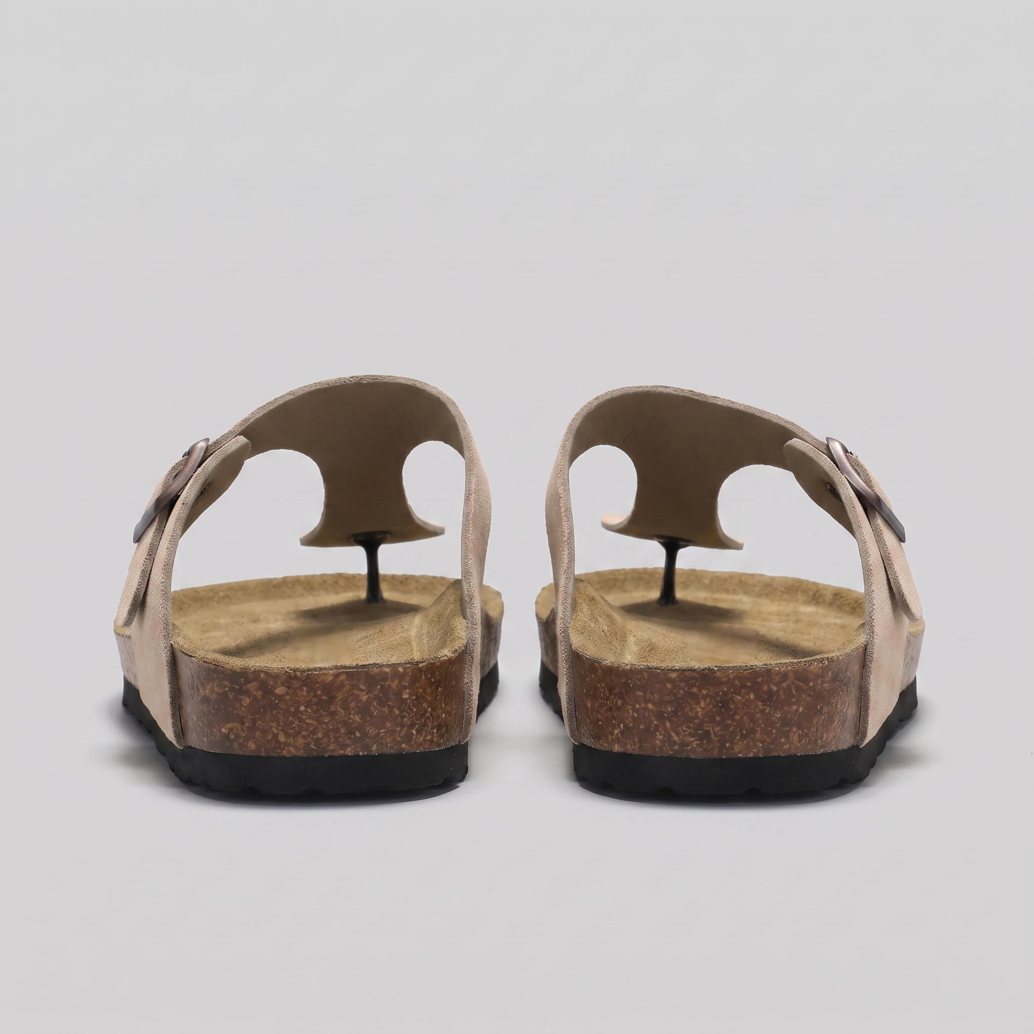 Men's Slippers with Buckle