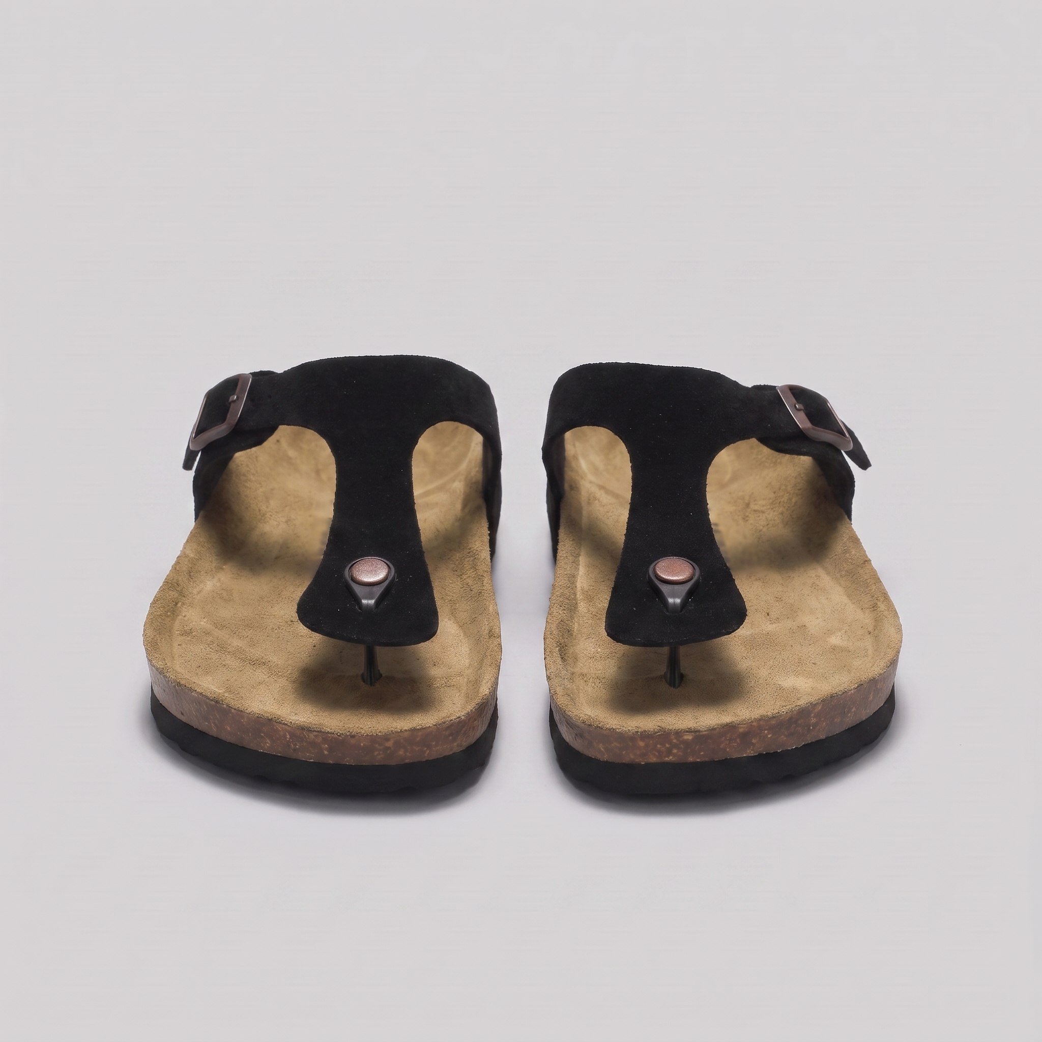 Men's Slippers with Buckle