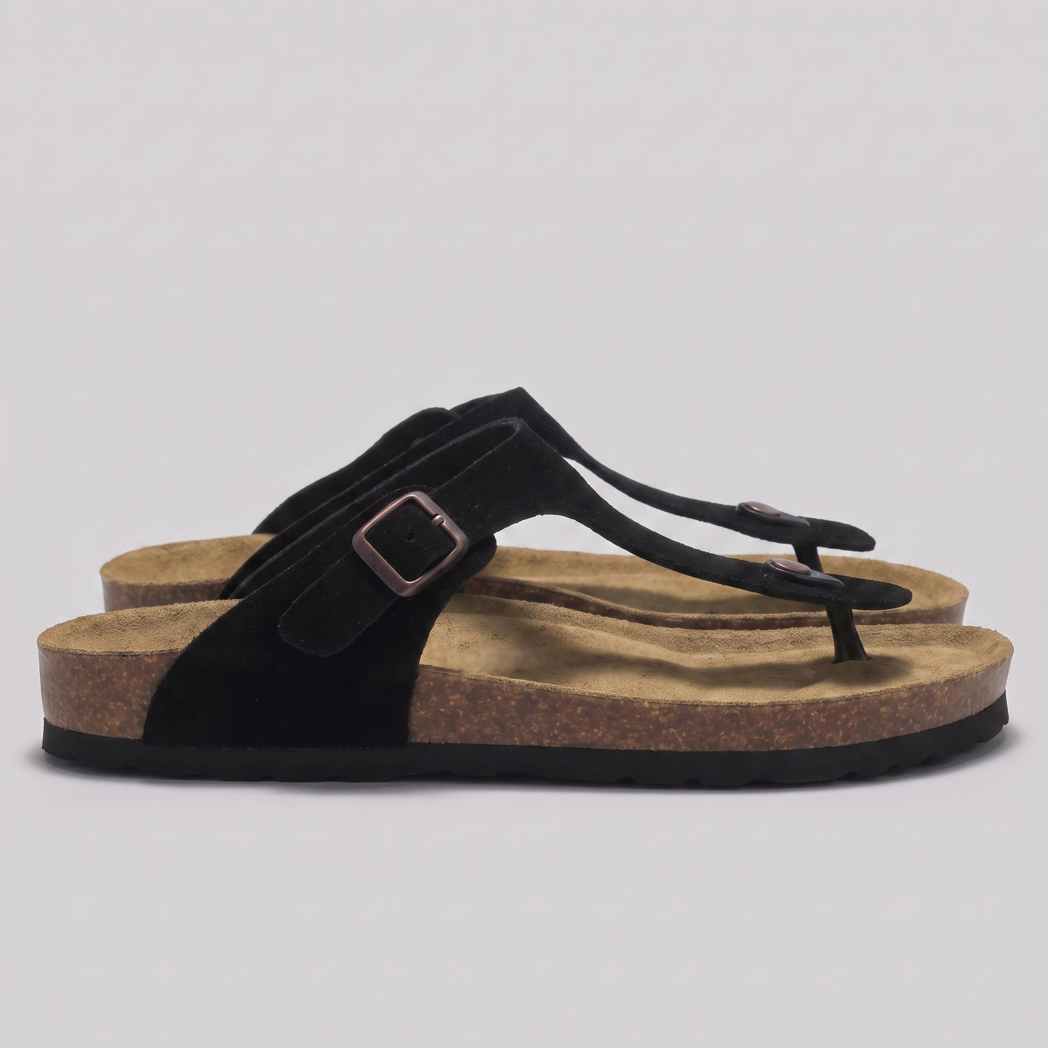 Men's Slippers with Buckle