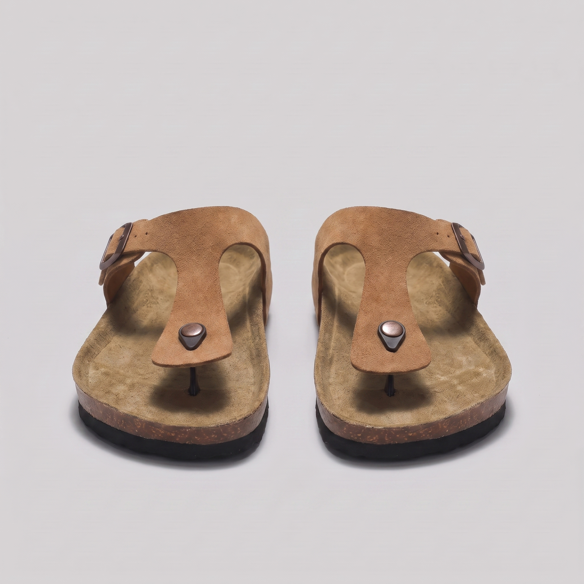Men's Slippers with Buckle