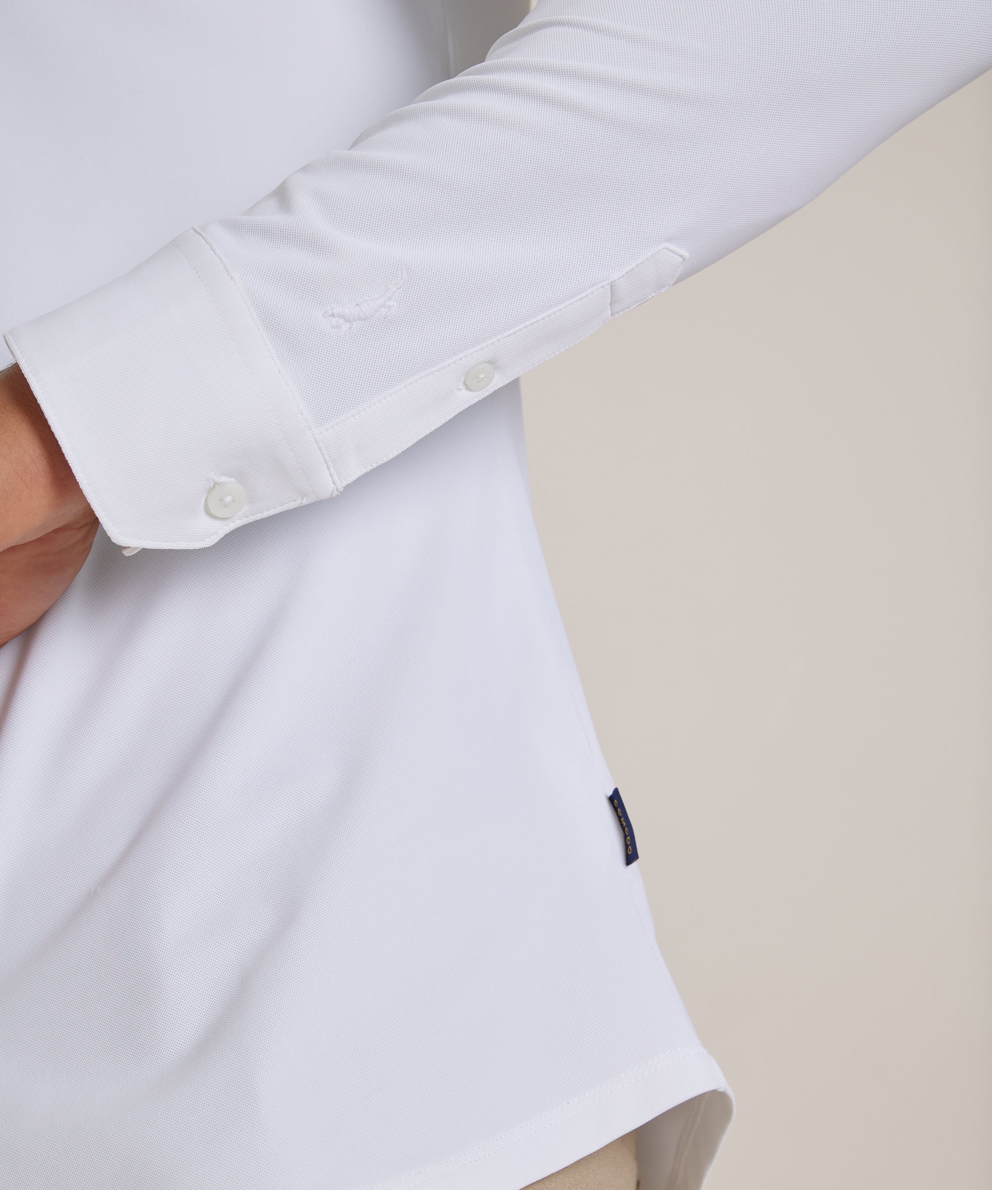 Heren Smart Casual Stretch Overhemd