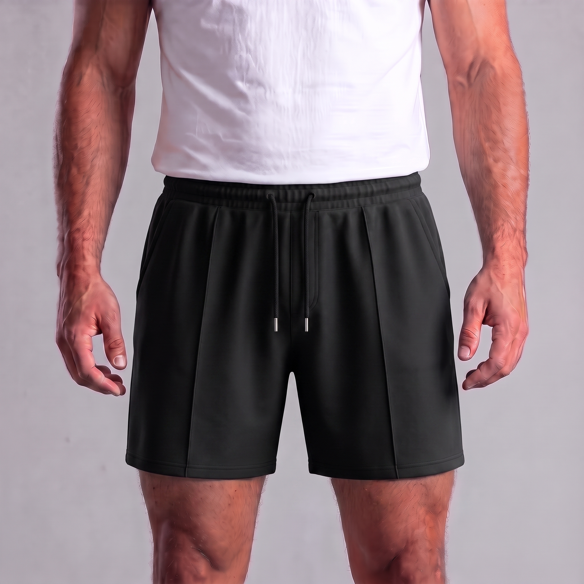 Heren Sweatshorts Met Trekkoord