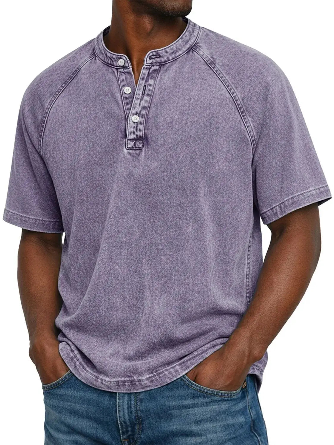 Men's Shirt with Buttons Short Sleeves Casual