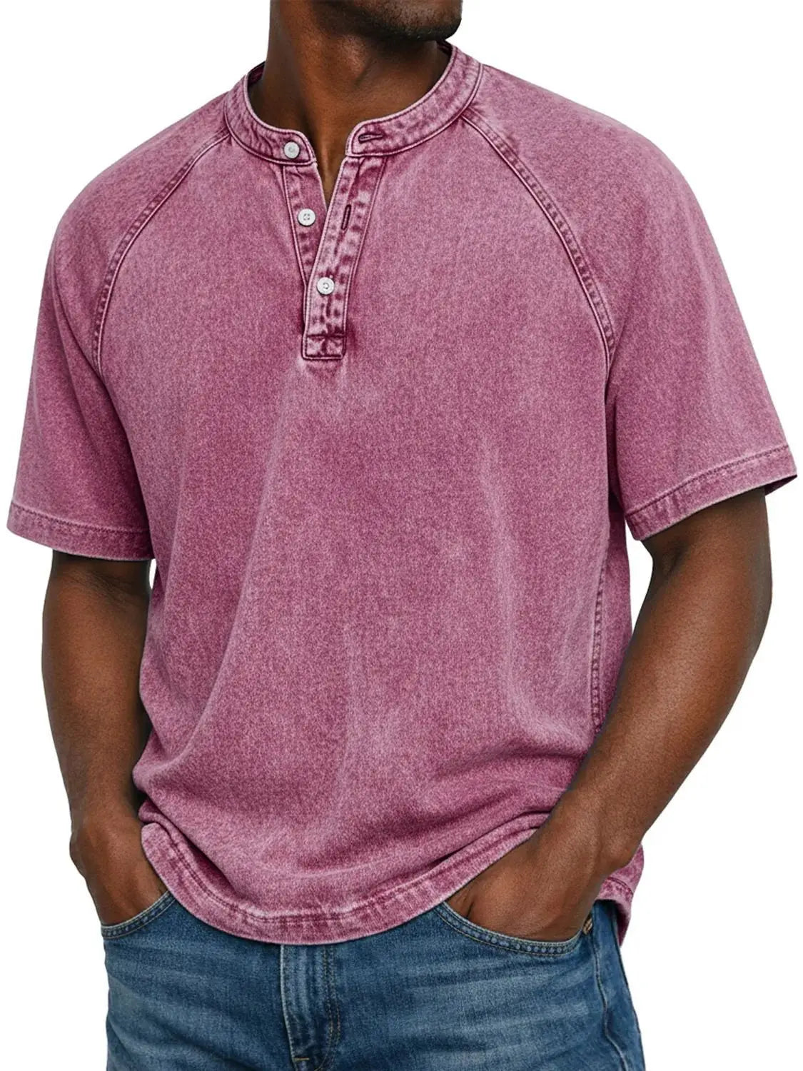Men's Shirt with Buttons Short Sleeves Casual
