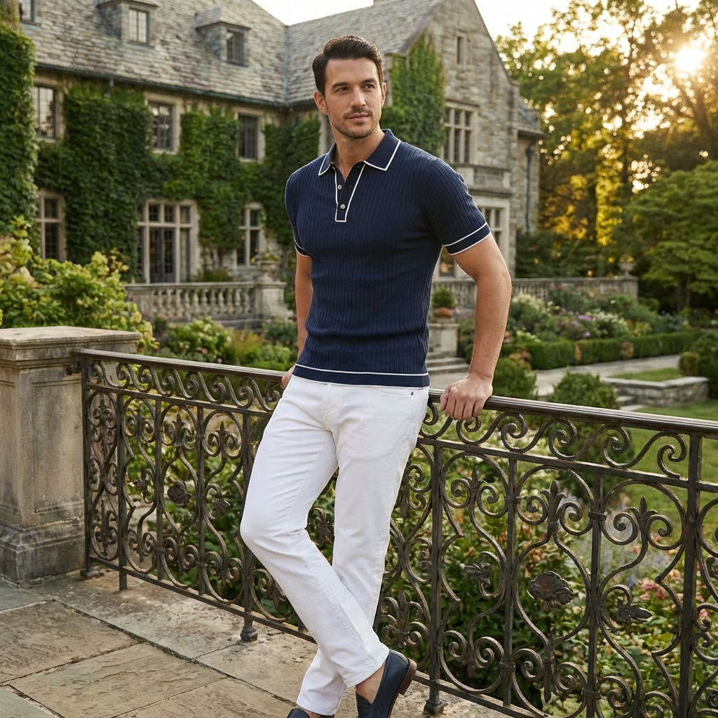 OLDMONEYLOOK | Men’s Classic Short Sleeve Button-Up