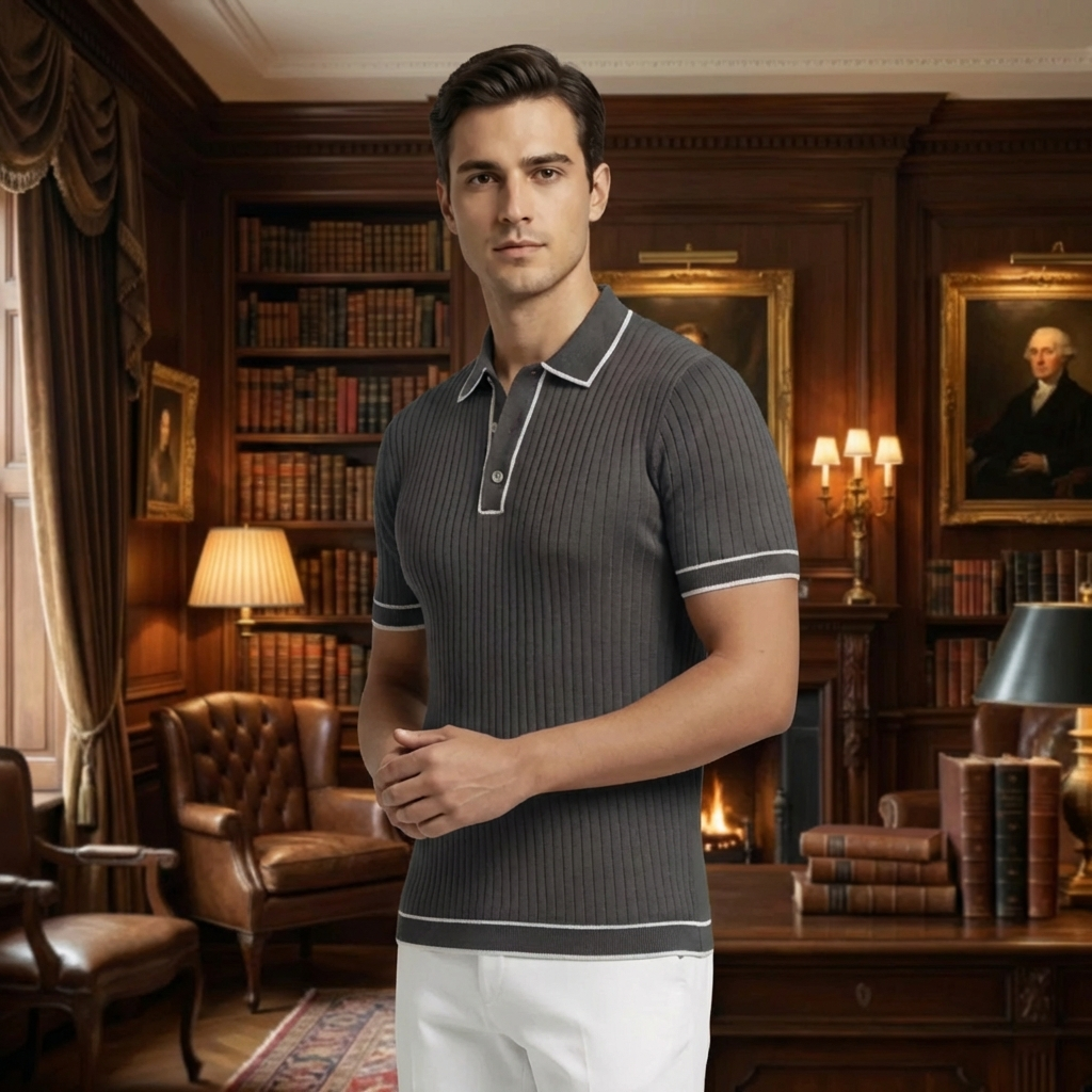 OLDMONEYLOOK | Men’s Classic Short Sleeve Button-Up