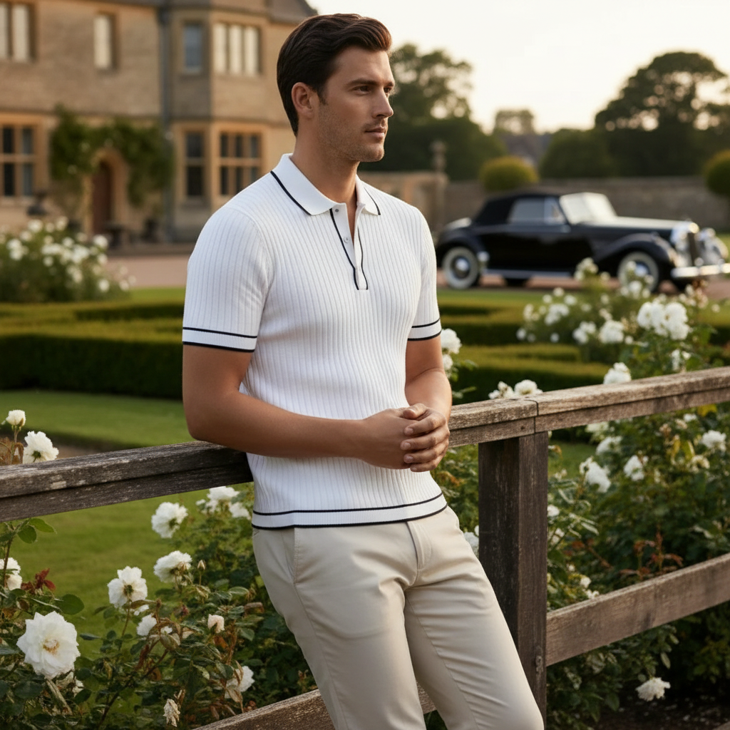 OLDMONEYLOOK | Men’s Classic Short Sleeve Button-Up