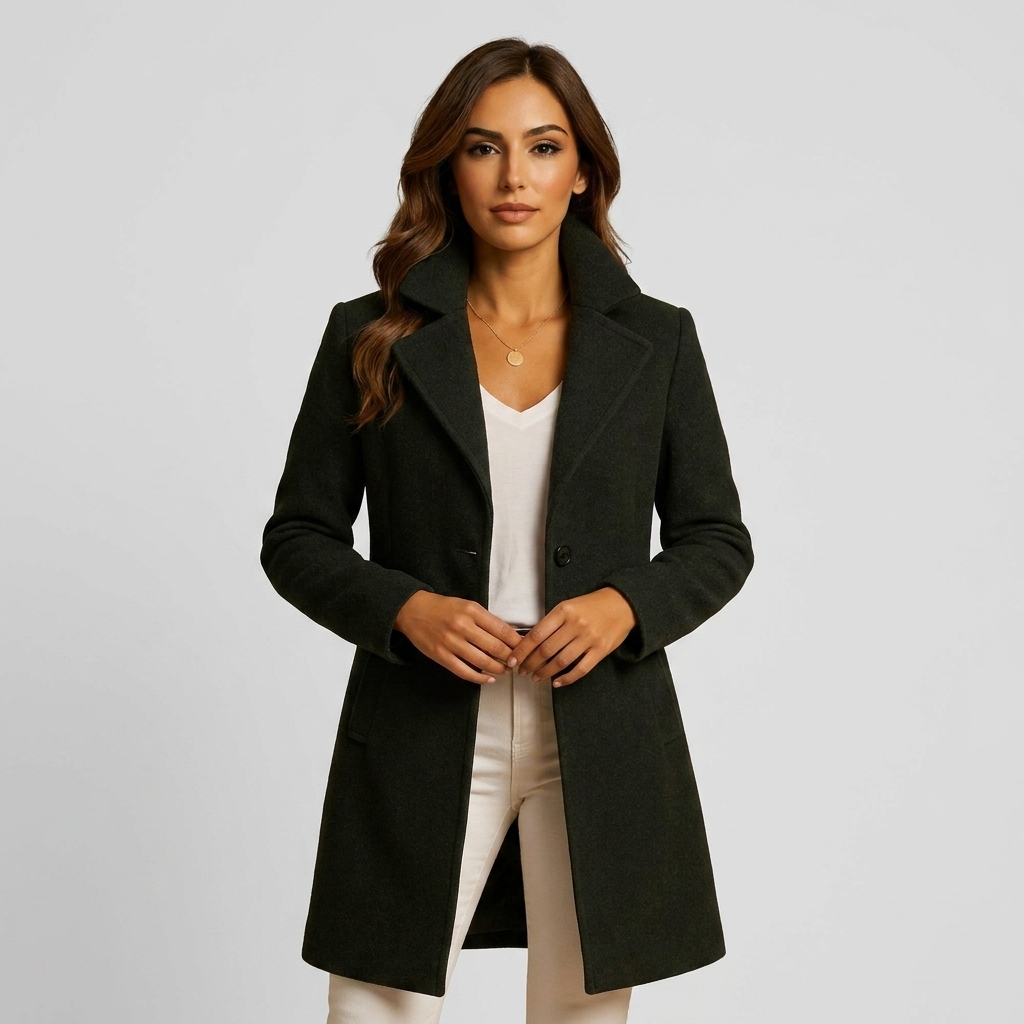 OldMoneyLook | Women’s Long Wool Coat (Heritage Overcoat)