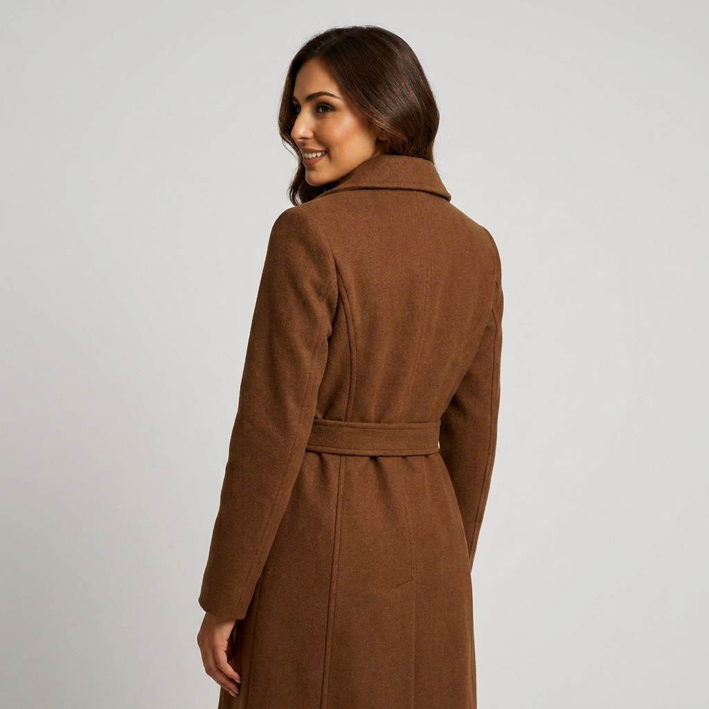 OldMoneyLook | Women’s Long Wool Coat (Heritage Overcoat)
