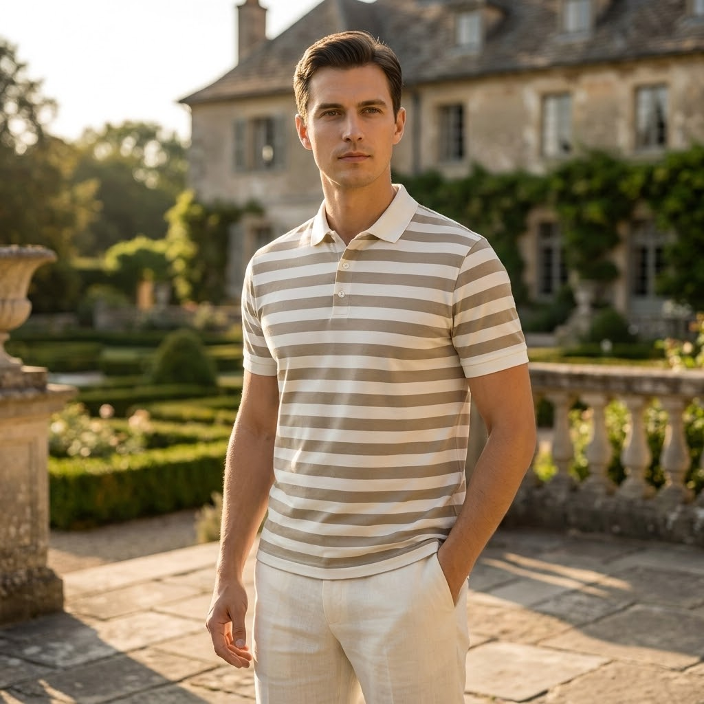 OLDMONEYLOOK | Men’s Classic Mariner Polo
