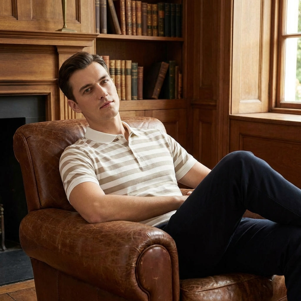 OLDMONEYLOOK | Men’s Classic Mariner Polo