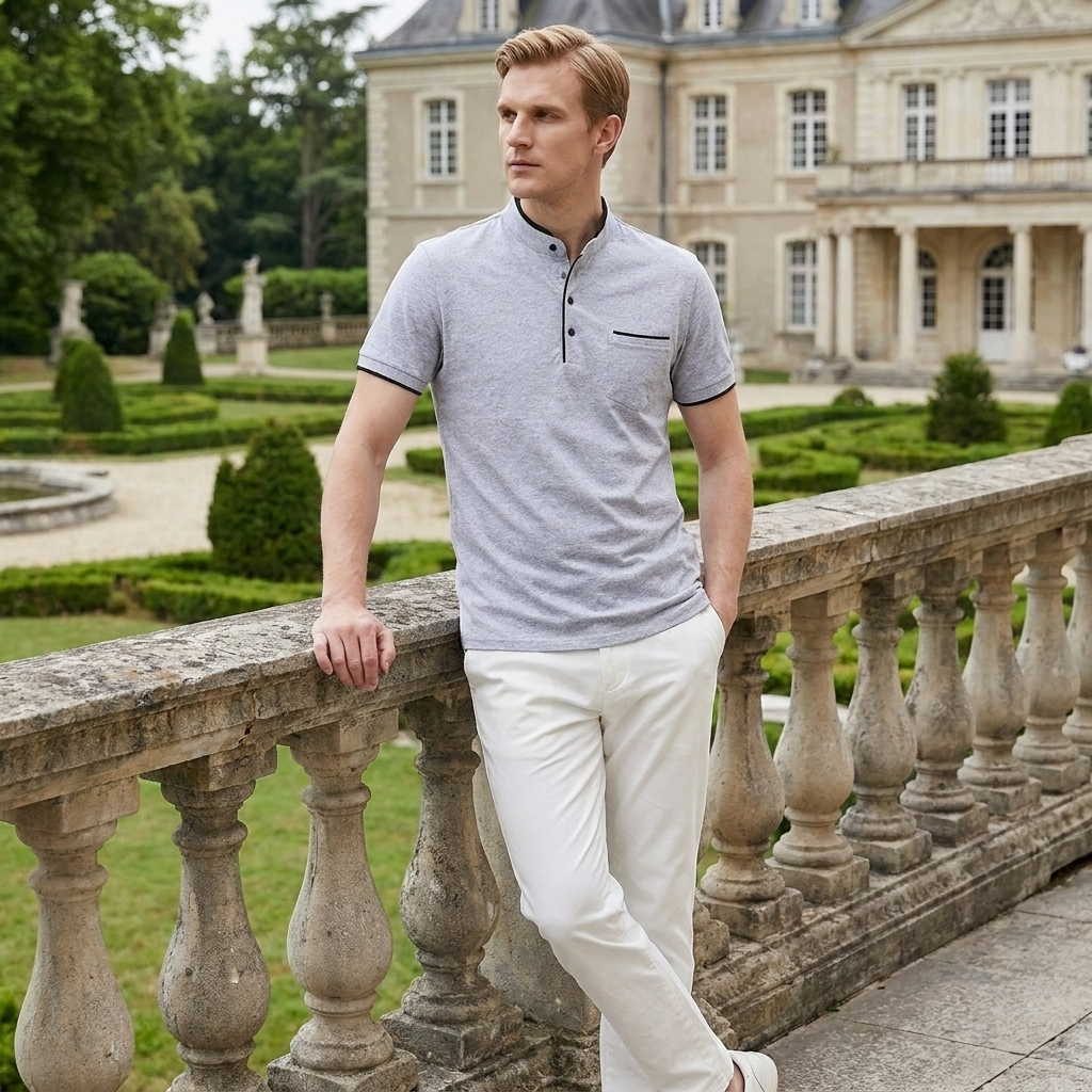 OLDMONEYLOOK | Men’s Classic Cotton Polo