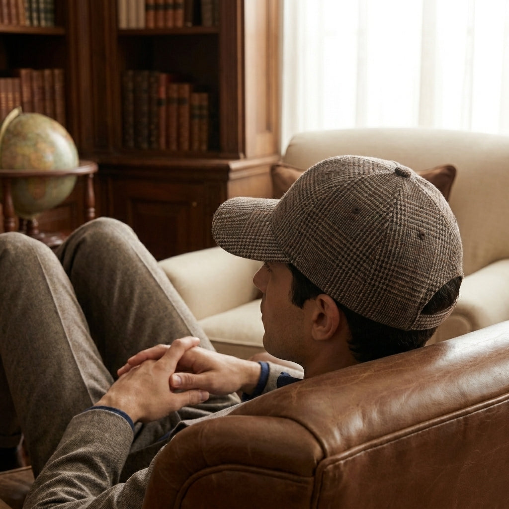 OLDMONEYLOOK | Men’s Classic Wool Tartan Cap